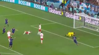 Gol de Julián Álvarez para el 2-0 de Argentina sobre Polonia en el Mundial de Qatar 2022