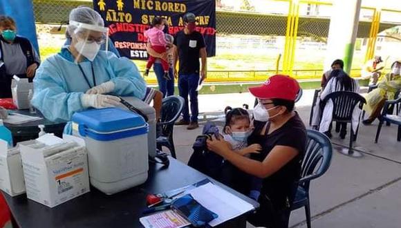 La meta en Arequipa es vacunar a 12 mil menores de 5 años este 7 y 8 de noviembre| Gerencia de Salud Arequipa