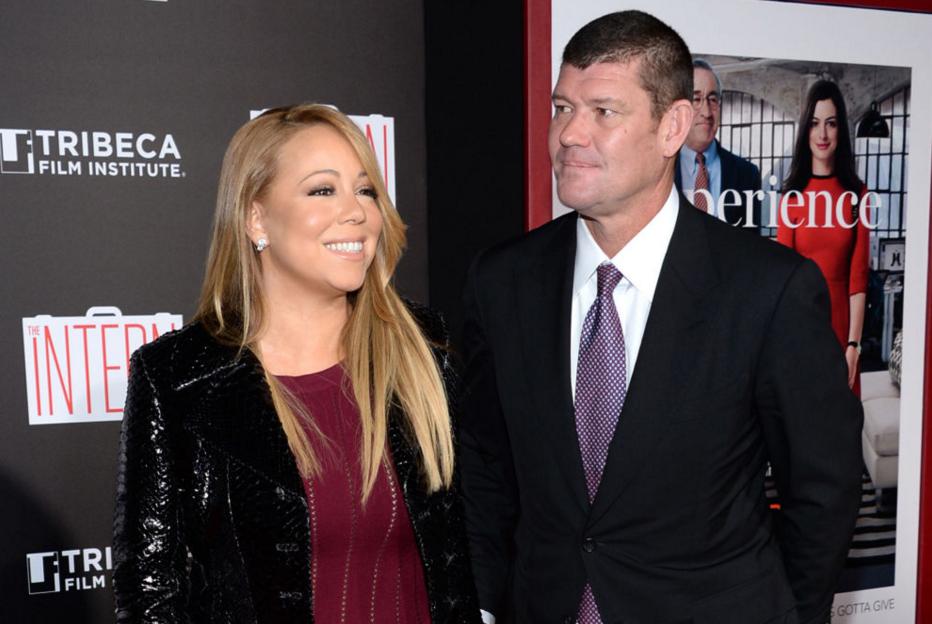 La estrella del pop Mariah Carey se compromete con el magnate australiano James Packer