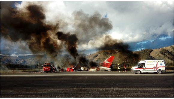 Luego de incendio ​Peruvian Airlines asumirá costo del perjuicio de los pasajeros