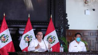 Gobierno reduce sueldos del presidente Martín Vizcarra y funcionarios públicos por tres meses