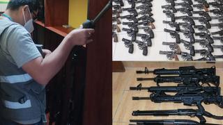 Decomisaron 128 armas de fuego a tres empresas de seguridad de Ayacucho e Ica