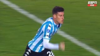 Racing vs. Melgar: Chancalay anotó el 1-0 a favor del cuadro argentino por la Copa Sudamericana 2022