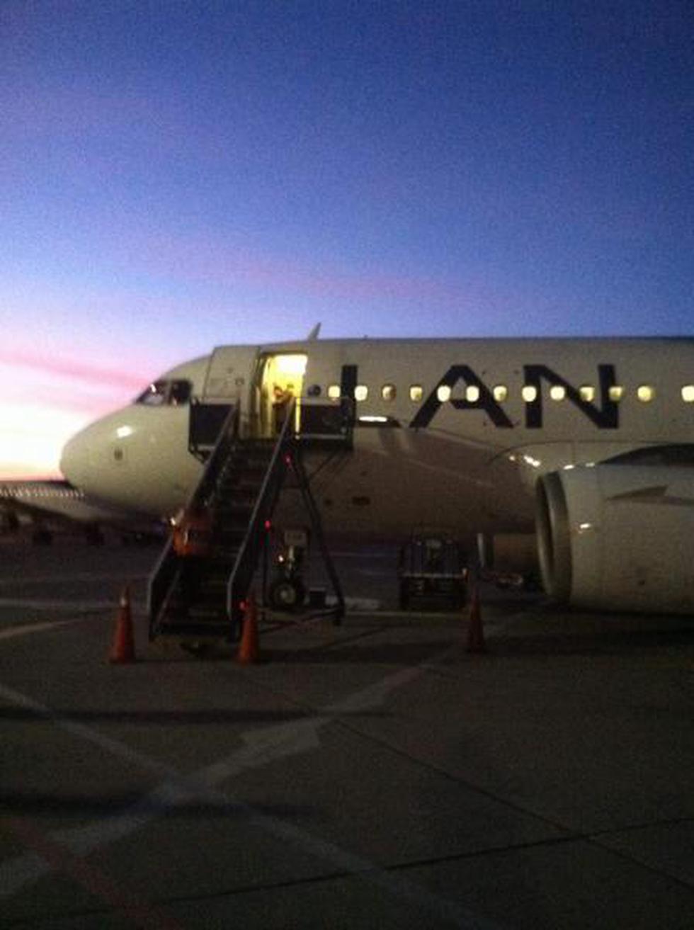 Tensión en el aire, 144 pasajeros pasan gran susto