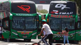 Transportistas anuncian nuevo paro indefinido al no recibir respuesta del Gobierno Central