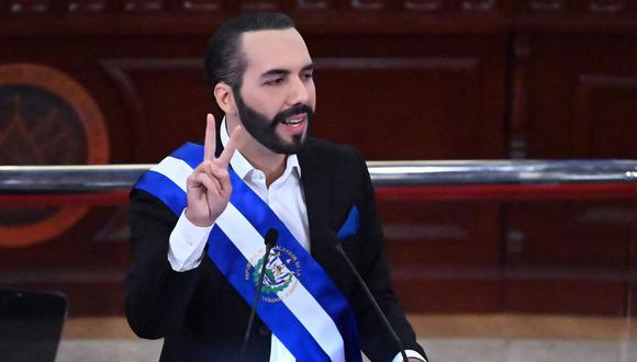 El presidente de El Salvador, Nayib Bukele, sorprendió con los últimos cambios en su cuenta de Twitter. (Foto: OFICINA DE PRENSA DE LA PRESIDENCIA DE EL SALVADOR / AFP)