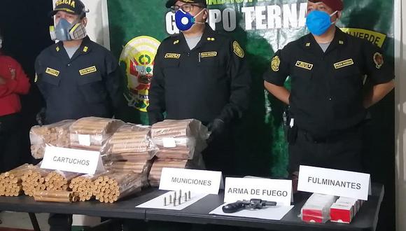 Ica: Policía desarticula a familia dedicada a la venta ilegal de explosivos