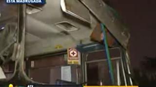 Bus atropella y mata a mototaxista en Ate