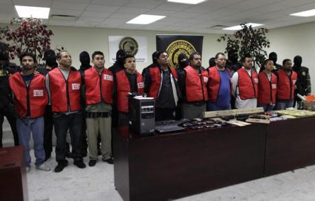 México: Capturan a diez presuntos sicarios de Los Zetas