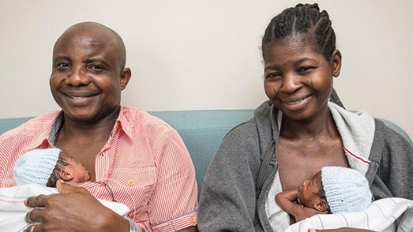 Esta familia buscaba tener un bebé pero la vida les dio 6 en un solo parto