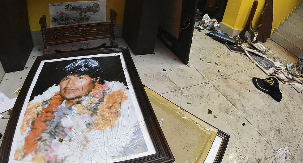 ​Tras el caos y la violencia por la decisión de Morales: así amaneció la capital boliviana (FOTOS)