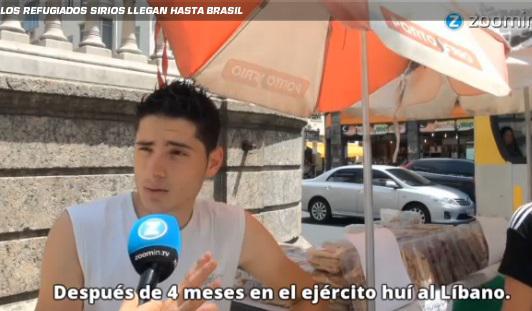 VIDEO: Refugiados sirios que llegaron a Brasil emprenden pequeños negocios