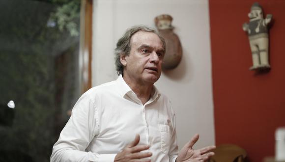 Carlos Basombrío opinó sobre la sorpresiva salida de Mariano González del Ministerio del Interior. (Foto: Hugo Pérez / El Comercio)