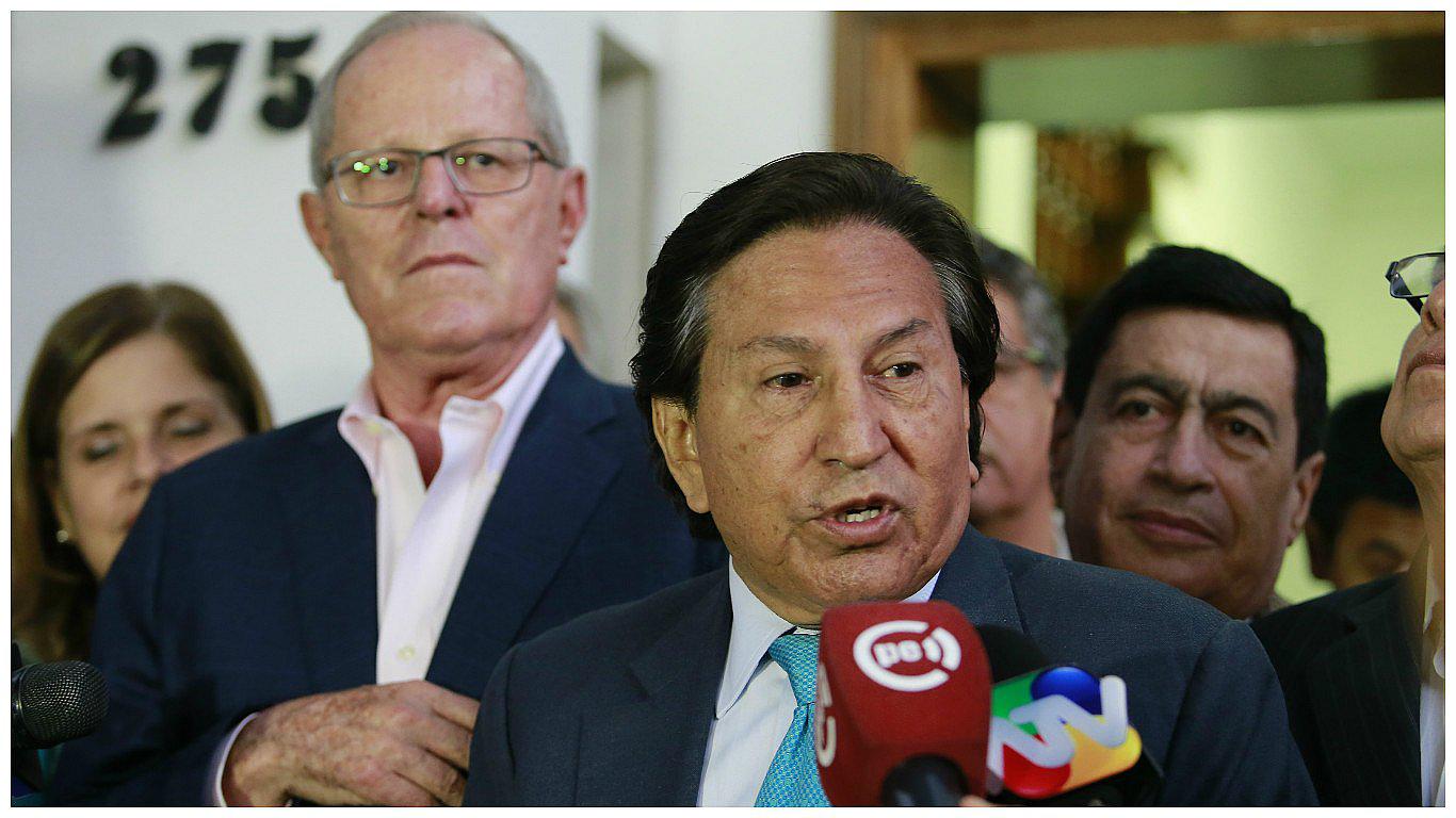 Pedro Pablo Kuczynski evita comentar la orden de captura de Alejandro Toledo
