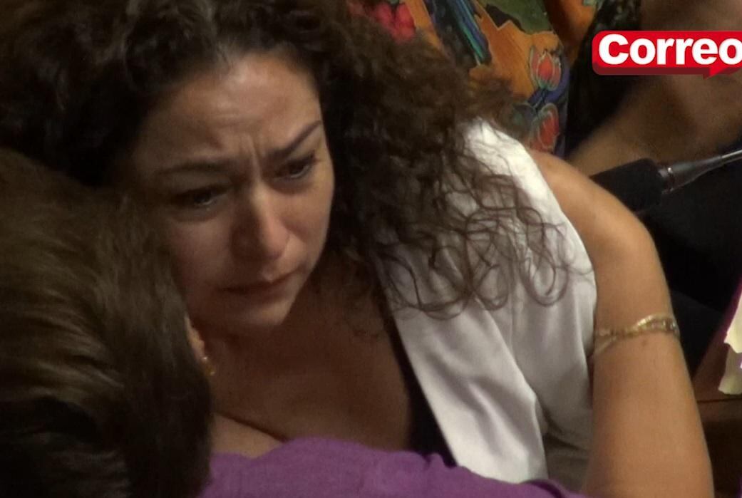 Congresista Cecilia Chacón llora al informar la anulación del proceso en su contra (Video)