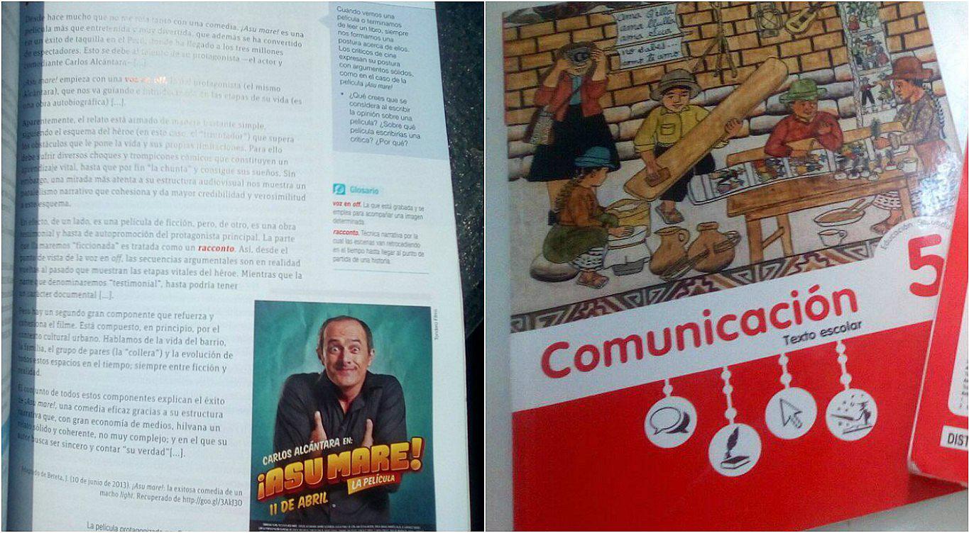 Ministerio de Educación aclara críticas en Facebook sobre el libro de secundaria (FOTOS)