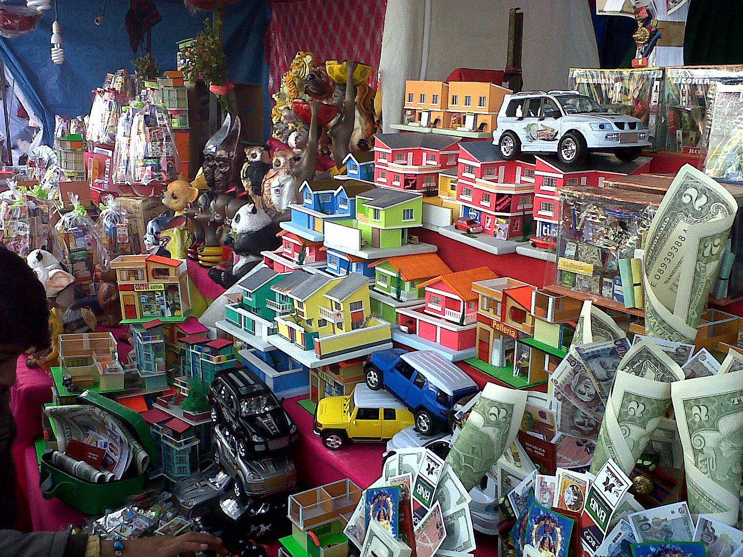 Día central de Alasitas y la Fiesta de las Cruces 