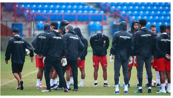 ​Selección peruana: suspendieron entrenamiento por lluvia en Miami