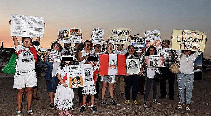 #5DeAbril: Peruanos en diferentes partes del mundo le dicen No a Keiko (FOTOS)