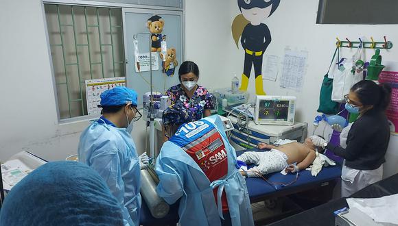 Menores de edad son evacuados de Piura a hospitales de Lima por su delicado estado de salud por dengue