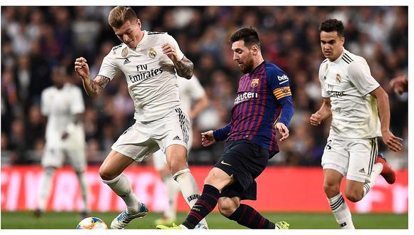 Real Madrid vs Barcelona: día, hora y canal del partido por la Liga española 