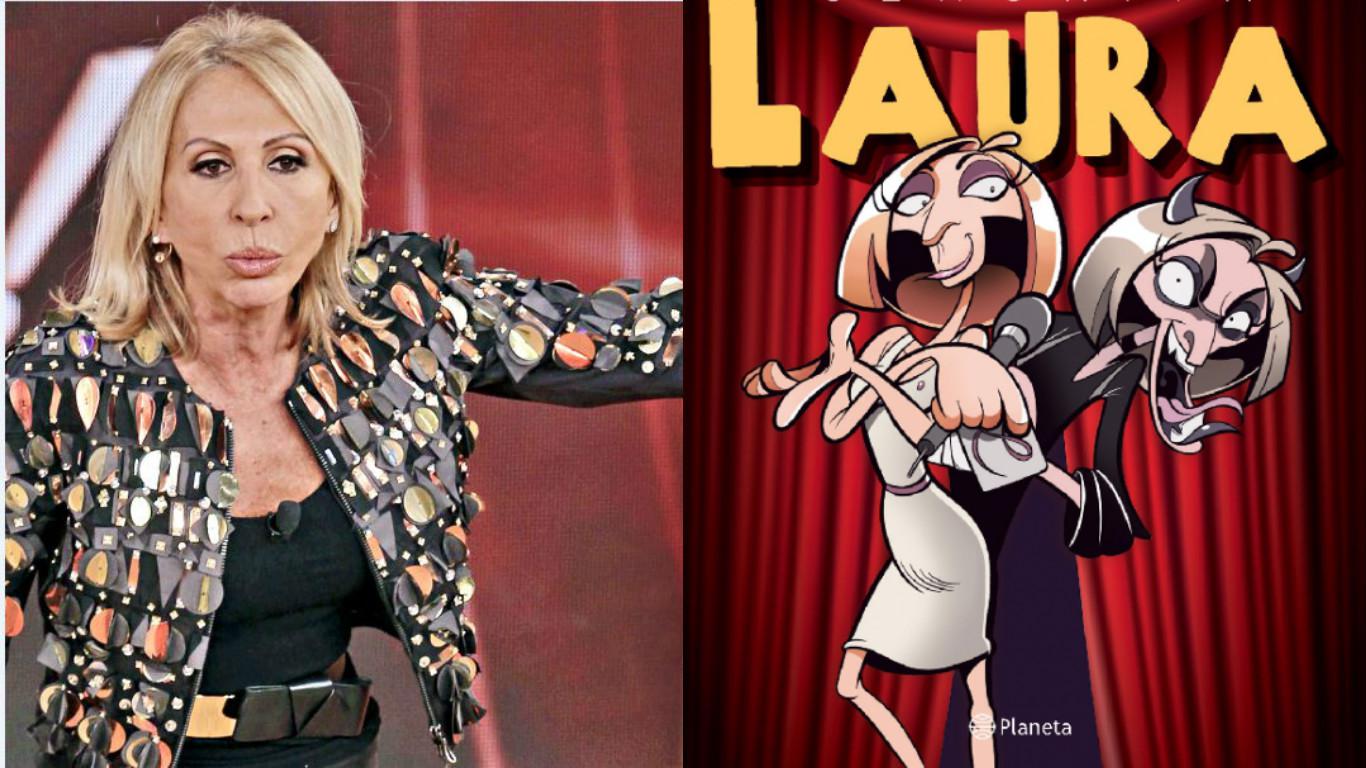 Esta es la reacción de Laura Bozzo al ver cómic sobre su vida (VIDEO)