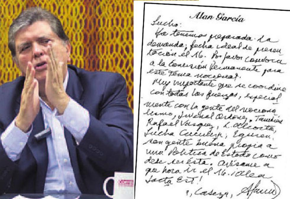 La Haya: Las cartas de Alan García que impulsaron la demanda contra Chile