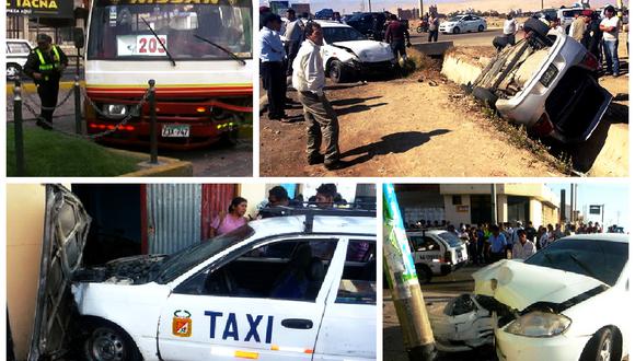 Tránsito: Este es el distrito de Tacna con más accidentes vehiculares