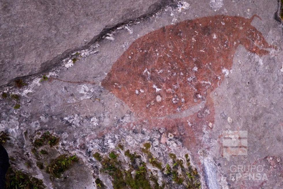El guardián de las piedras en Cerro de Pasco 
