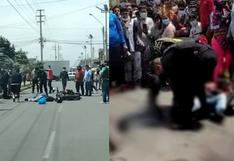 Policías frustran a balazos asalto a caja de ahorros y hieren a dos delincuentes, en Chincha (VIDEO)