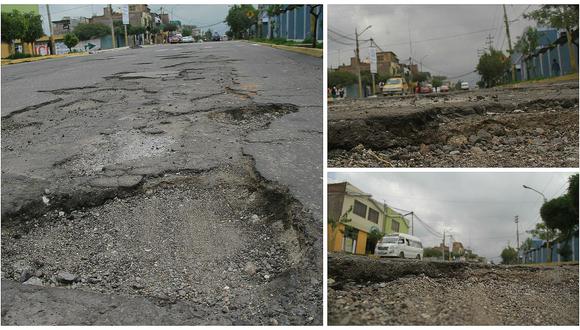 Calles intransitables en diferentes distritos de Arequipa