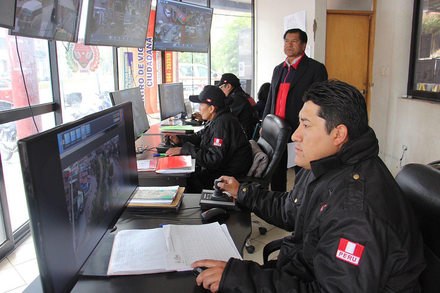 El Tambo: 1785 intervenciones gracias a cámaras de seguridad 