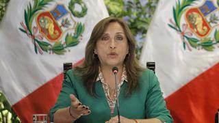 Dina Boluarte: El próximo lunes se reunirá el Acuerdo Nacional con presencia de gobernadores regionales