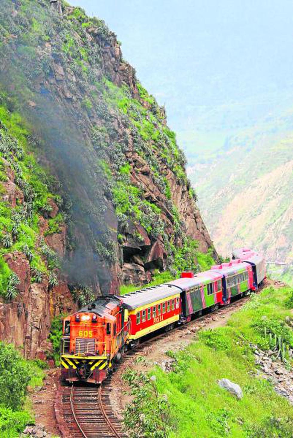 Ferrocarril Central Lima - Huancayo hoy cumple 106 años de inaugurado 