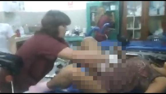 Denuncian negligencia por parto atendido en tópico de hospital de Chiclayo