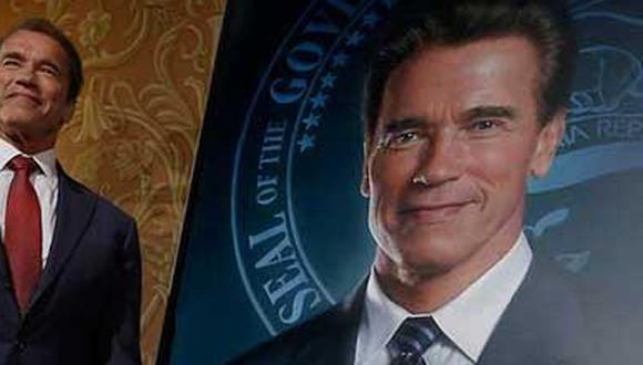Schwarzenegger ya tiene su retrato oficial en el Capitolio de Sacramento