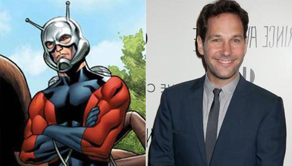 Paul Rudd será "Ant-Man" en la nueva película de Marvel