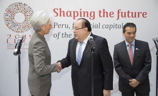 Perú será capital económica y financiera con Junta de Gobernadores BM/FMI