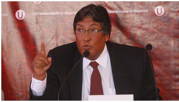 Universitario de Deportes: “Alianza hace un papelón con lo de Pino”, dice Raúl Leguía