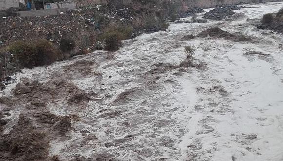 Lluvias elevan caudal en ríos de Arequipa