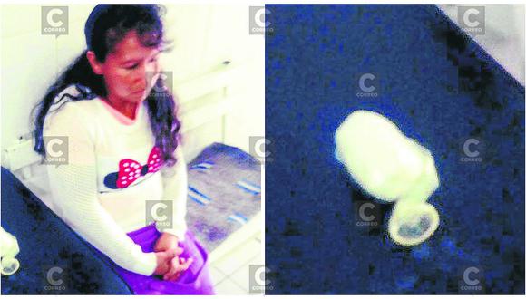 ​Huancayo: Mujer lleva droga al penal en condón y lo oculta en sus partes íntimas