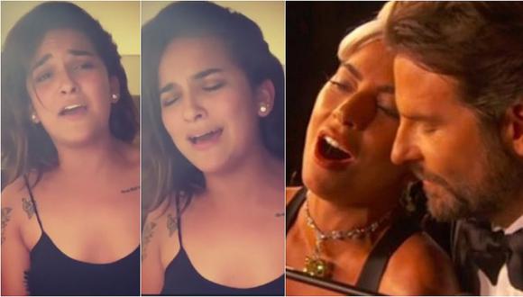 Daniela Darcourt sorprende al interpretar la canción 'Shallow' de Lady Gaga (VIDEO)