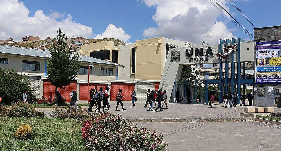 Estudiantes de la UNA Puno podrán matricularse vía internet 