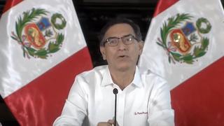 Presidente Vizcarra: horario de trabajo será escalonado en sectores público y privado