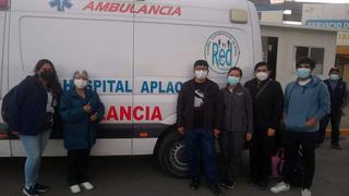 Brigada de médicos llegaron a hospital de Aplao