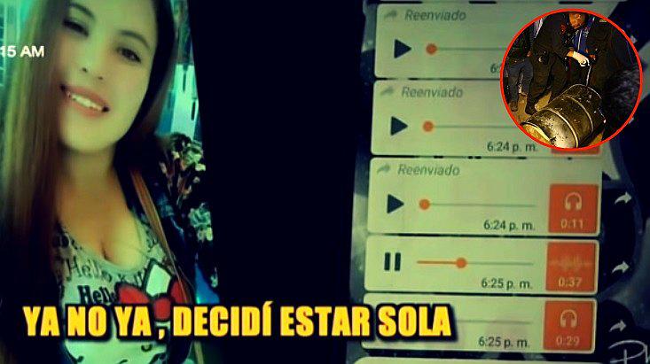 ​Difunden mensajes de chat de Marisol Estela Alva, la mujer hallada muerta dentro de cilindro (FOTOS y VIDEO)
