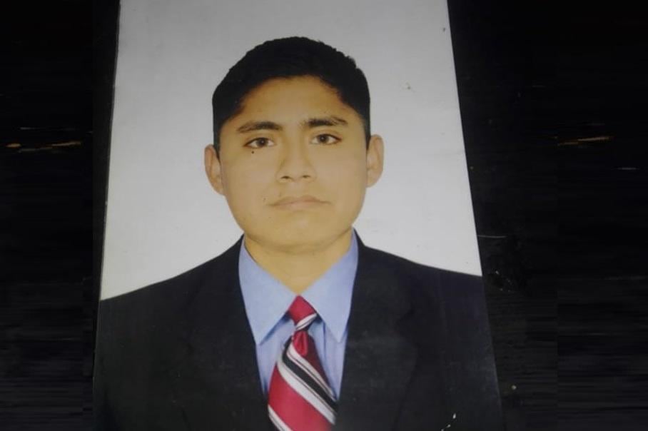 Isaac Emanuel Zuleta García salió a buscar trabajo y ahora no se sabe nada de él