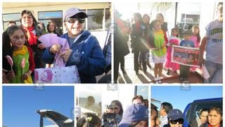 Huancayo: soroche hizo tambalear a la "Chilindrina" (VIDEO)