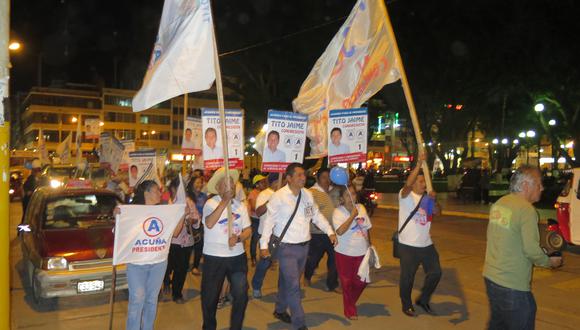 Huánuco: aspirantes al Congresos inscriben su candidatura al Jurado Electoral Especial