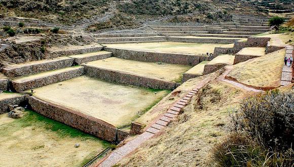 Protegen monumentos arqueológicos frente a fuertes lluvias en Cusco (FOTOS)